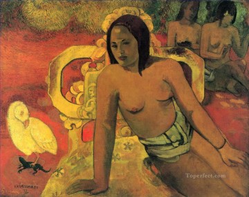 air Canvas - Vairumati Post Impressionism Primitivism Paul Gauguin
